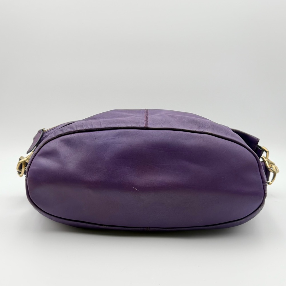 Givenchy Nightingale Leather Satchel Bag – Purple - Picture 3 of 10